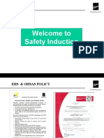 Welcome To Safety Induction