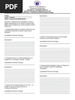 QUIZ NO. 1 Practical Research