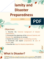 Calamity and Disaster Preparedness Chapter IX