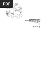 Operating Instructions: Directive 94/9/EC Apparatus Group II Zone 1/2 Apparatus Class 2G Linde Tractor P60Z