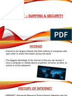 Internet Surfing and Security