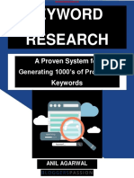 Keyword Research A Proven System For Generating 1000's of Profitable Keywords