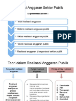 Realisasi Anggaran Sektor Publik