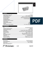 Model 89: 3/4" Rectangular Multiturn Cermet Trimming Potentiometer