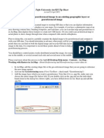 How To Align A Non-Georeferenced Image To An Existing Geographic Layer or Georeferenced Image