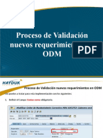 Propuesta ODM Validación