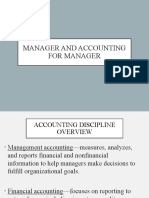 Manager and Accounting For Manager