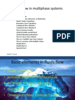 Fluids Flow in Multiphase Systems: CFSM/ 1 Lesson