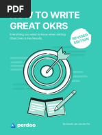 How To Write Great Okrs: Revised Edition