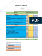 Matriz Interna y Externa