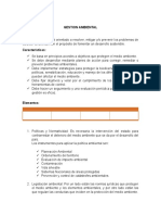 Resumen Ejecutivo Gestion Ambiental