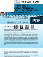 Behaviorisme Powerpoint