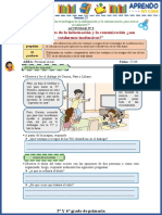 Act 1 Semana 23 V Ciclo Personal Social