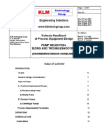 Pump Selection, Sizing and Troubleshooting, Kolmetz Handbook of Process Equipment Design