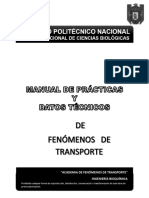 Manual de Fenómenos de Transporte 2020