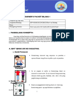 GR4 - LP1 - Pag Aalaga NG Sariling Kasuotan