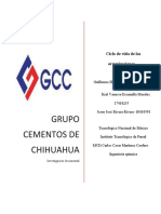 Plan de Trabajo Cementos de Chihuahua