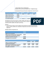 BANITOG - Systems Design Process Costing