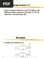 Lesson 12 Kleenes Theorem II