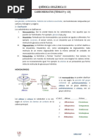 Tema 9 y 10. CARBOHIDRATOS