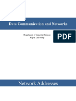 Data Communication and Networks: Department of Computer Science Najran University