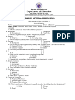 Summative Test in MAPEH 7-1stQ