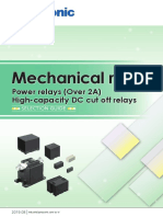 Panasonic 2019 Mechanical Relays Selection Guide