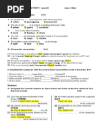 LEGACY A1 TERM TEST 1 Online Version Daniel