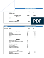 Excel Formula Polinomica