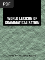 World Lexicon of Grammaticalization