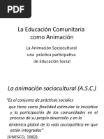 Sobre Animación Sociocultural