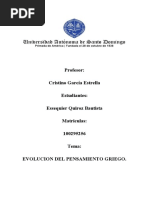 Evolución Del Pensamiento Político Griego