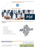 Introduction To Medical Sociology