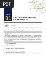 Reserved: Basic Structure of Computers and Instruction Set