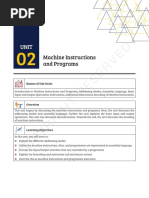 Reserved: Machine Instructions and Programs