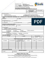 2 Formulario Solicitud de Registro Sanitario Yo Renovacin de Empresas de Mat y Equipos