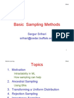 Basic Sampling Methods: Sargur Srihari Srihari@cedar - Buffalo.edu