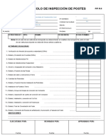 Pip.r.0 Protocolo de Inspección de Postes