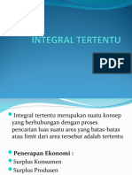 Integral Dan Penerapannya - 2