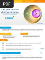 Cell, Basic Structure of All Living Creatures: Life Science, Human Biology