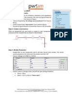 Create A Simple Circuit in EMTP Step-1: Adding Components - : L R SW1 AC1