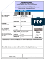 E - Admit Card: भारतीय िवमानप न ािधकरण Airports Authority Of India