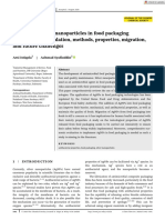 A Review of Silver Nanoparticles in Food Packaging Technologies: Regulation, Methods, Properties, Migration, and Future Challenges