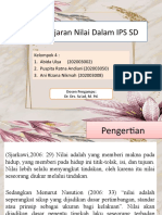 Kel. 4 Pembelajaran Nilai Dalam IPS SD