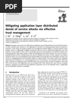 Mitigating Application