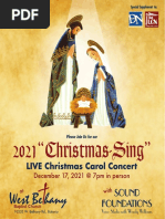 Christmas Sing 2021 Songbook