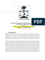 Proposal Studi Banding Program Magister Hukum