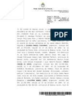 Veredicto Contra Ricardo Echegaray, Fabián de Sousa y Cristóbal López