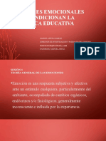 Factores Emocionales de La Práctica Educativa