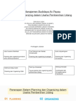 Planning Dan Organizing Dalam Usaha Pembenihan Udang